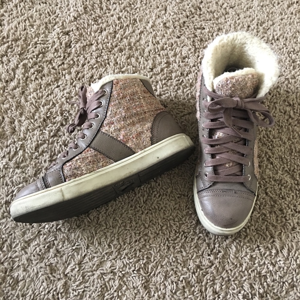 Madden Girl High Top Sneakers